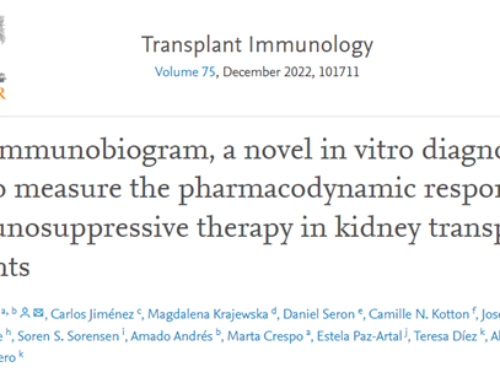 The TRANSBIO study demonstrates the usefulness of Immunobiogram® for predicting the response to different immunosuppressive treatments in transplant recipients